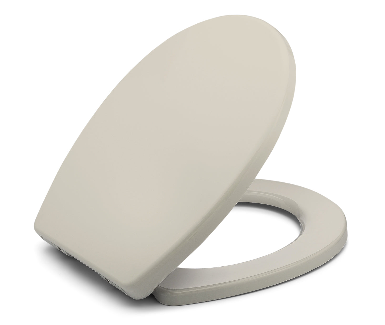 Bath Royale MasterSuite Toilet Seat Almond Bone Round